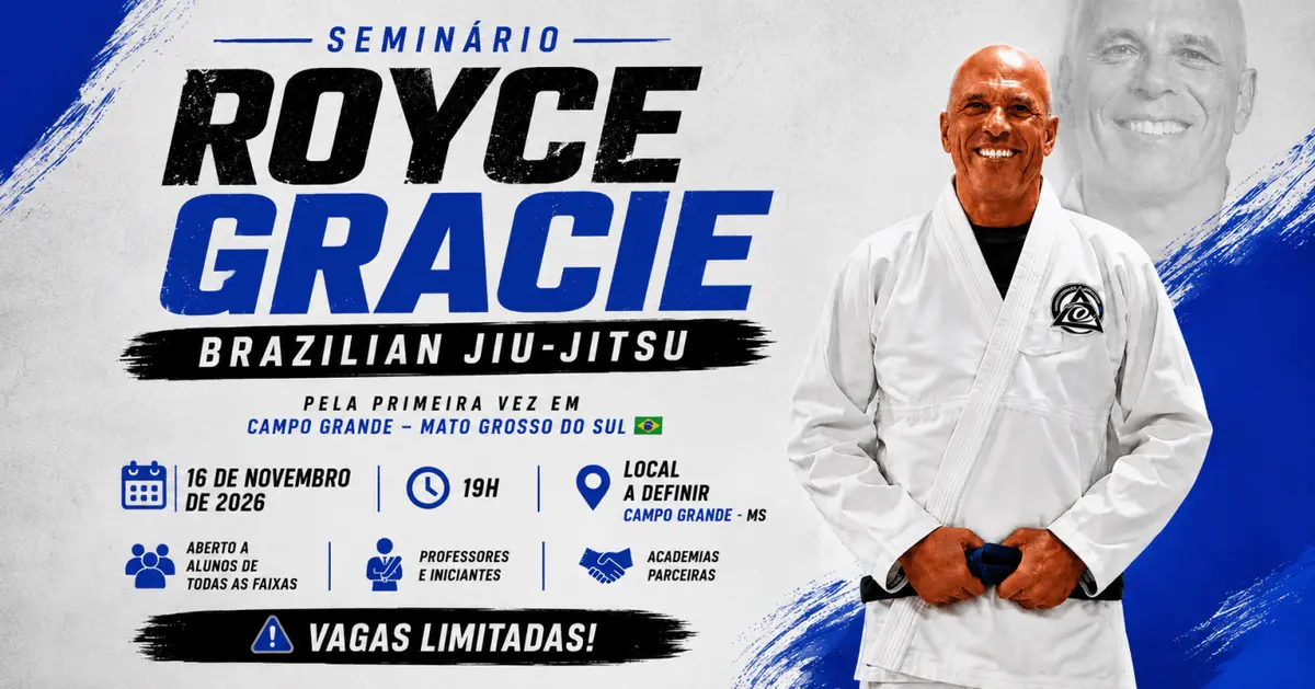 Seminário Royce Gracie Brazilian Jiu-Jitsu