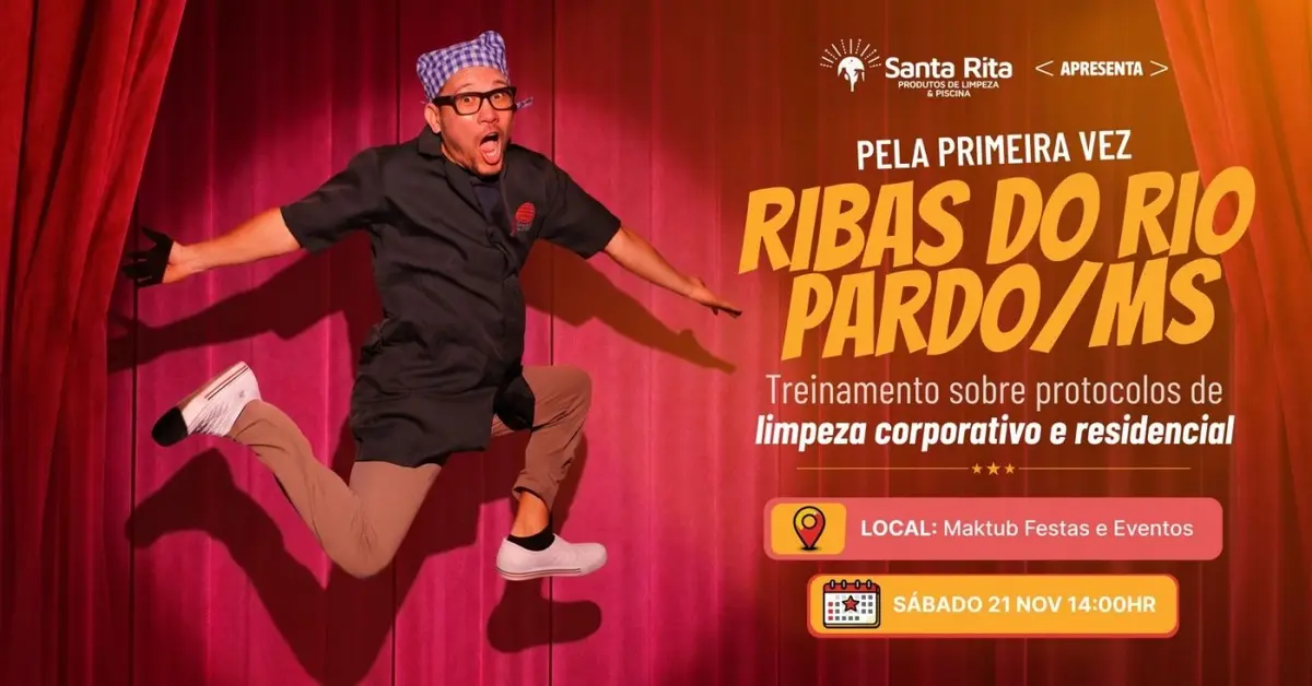 Stand Up da Limpeza – Pela 1ª vez em Ribas do Rio Pardo MS!  